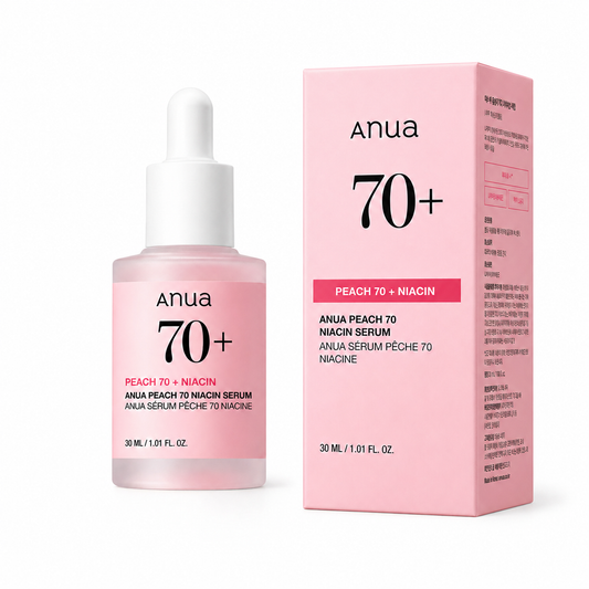Anua Peach 70% Niacinamide Brightening Serum – 30ml