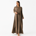 Classic Flowy Abaya – Beige