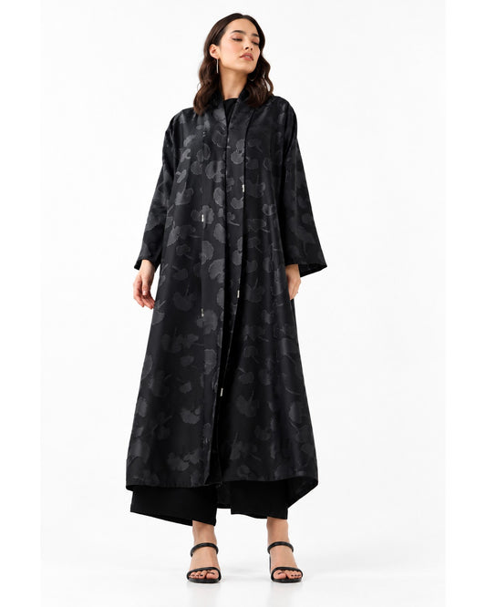 Textured Abaya – Black