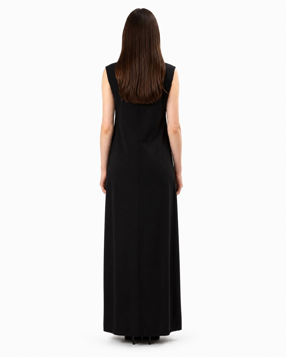 Black Sleeveless Inner Dress – Back View – Shop Azria