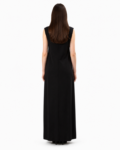 Black Sleeveless Inner Dress – Back View – Shop Azria