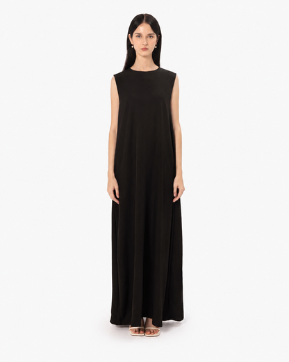 Black Sleeveless Inner Dress – Front View – Shop Azria
