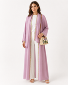 Blossom Luxe Abaya – Pink