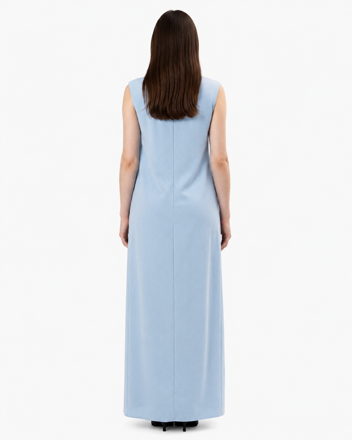 Inner Dress – Blue – back view – AZRIA KSA
