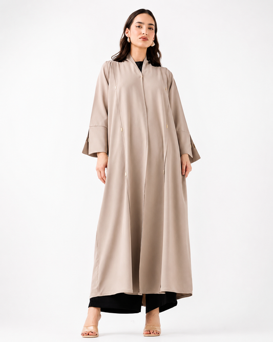 Classic Beige Abaya