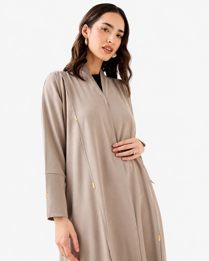 Classic Beige Abaya