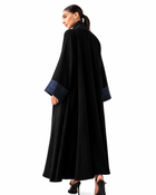 Classic Threadwork Abaya – Black