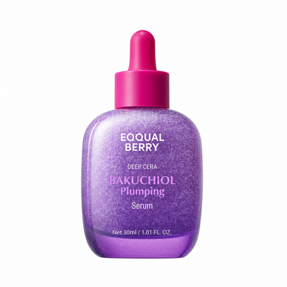 EQQUALBERRY Bakuchiol Plumping Anti-Aging Serum – 30ml