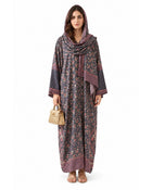 Mosaic Printed Kaftan Abaya – Blue
