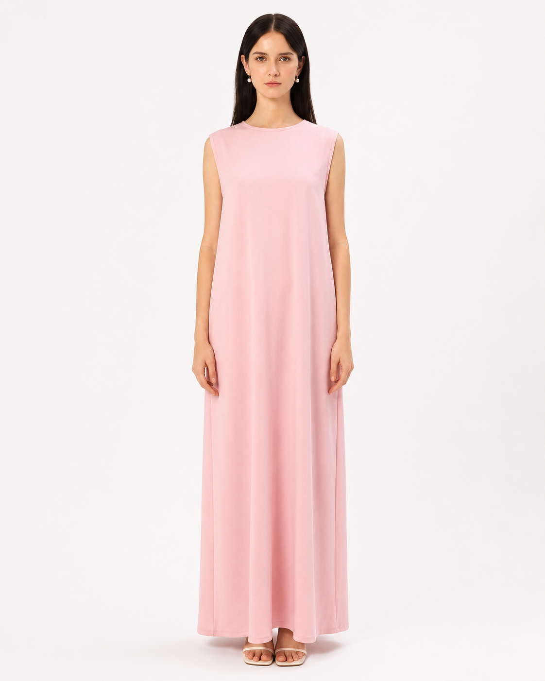 Inner Dress – Pink – front view – AZRIA KSA