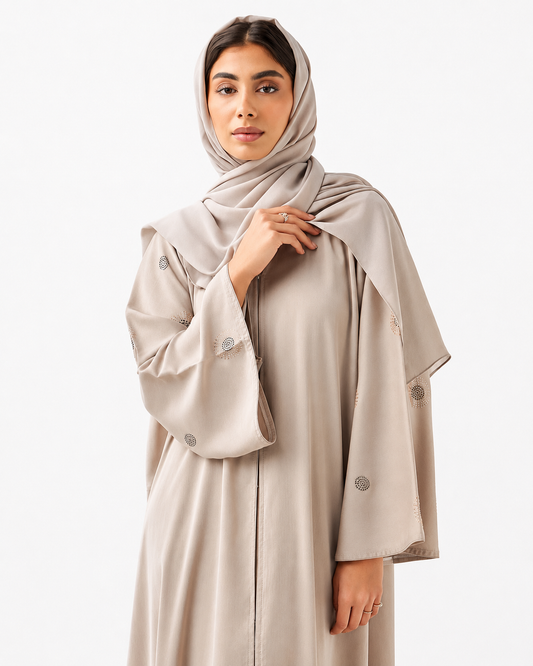 Serene Abaya – Pearl – Styling View – Shop Azria