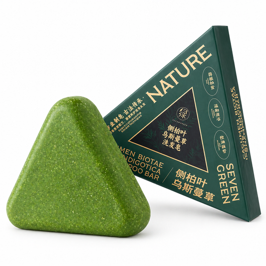Seven Green Nature Plant-Based Soap Shampoo Bar